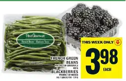 Food Basics French Green Beans and Blackberries offer
