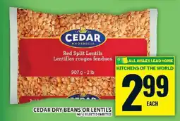 Food Basics Cedar Red Split Lentils offer