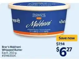 Walmart Brar's makhani whipped butter offer