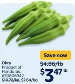 Walmart Okra offer