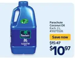 Walmart Parachute coconut oil offer