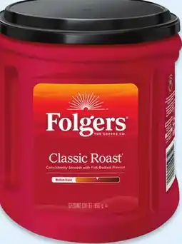 Walmart Folgers Ground Coffee offer