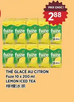 Kim Phat Fuze LEMON ICED TEA offer