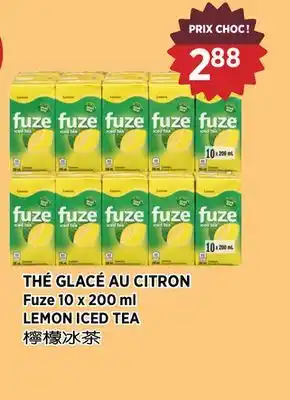 Kim Phat Fuze LEMON ICED TEA offer
