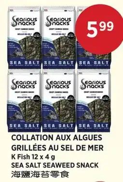 Kim Phat K Fish SEA SALT SEAWEED SNACK offer