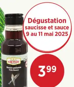 Kim Phat saucisse et sauce offer