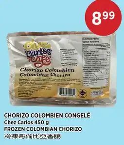Kim Phat Chez Carlos FROZEN COLOMBIAN CHORIZO offer