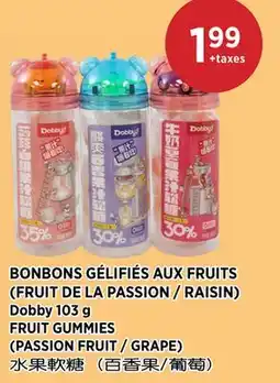 Kim Phat Dobby FRUIT GUMMIES (PASSION FRUIT / GRAPE) offer