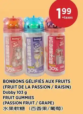 Kim Phat Dobby FRUIT GUMMIES (PASSION FRUIT / GRAPE) offer