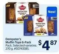 Walmart Dempster's Muffin Tops 6-Pack offer