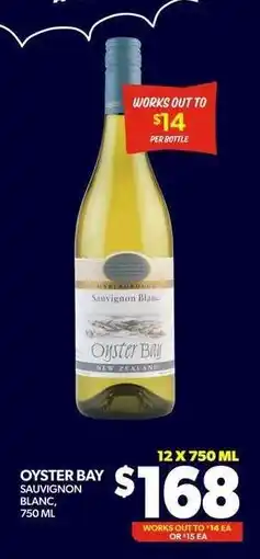 Real Canadian Liquorstore Oyster Bay Sauvignon Blanc offer