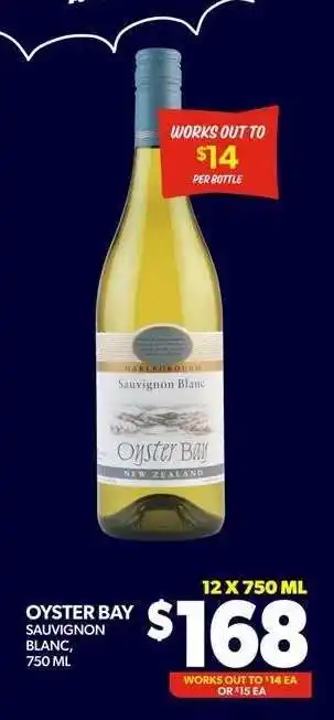 Real Canadian Liquorstore Oyster Bay Sauvignon Blanc offer