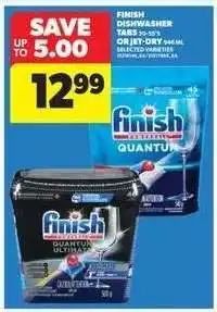 Real Canadian Superstore Finish Dishwasher Tabs or Jet Dry offer