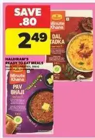 Real Canadian Superstore Haldiram's Ready to Eat Meals offer