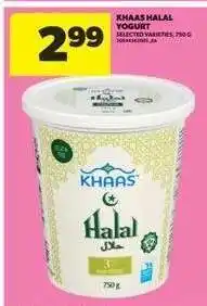 Real Canadian Superstore Khaas Halal Yogurt offer