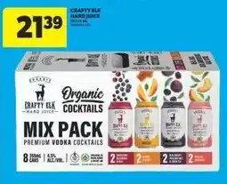 Real Canadian Superstore Crafty Elk Hard Juice Mix Pack offer