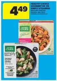 Real Canadian Superstore HEALTHY CHOICE Gourmet or Simply Steamers offer