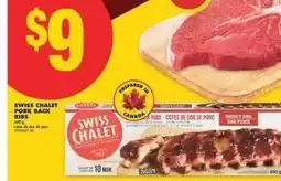 No Frills Swiss Chalet Pork Back Ribs offer