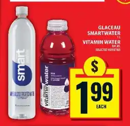 Food Basics Glaceau Smartwater / Vitamin Water offer