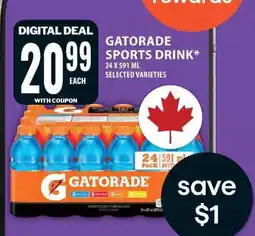 Food Basics GATORADE SPORTS DRINK offer