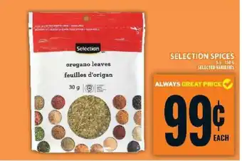 Food Basics Selection Spices - Oregano Leaves offer