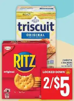 Food Basics Christie Crackers offer