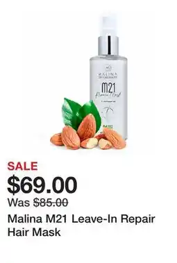 TSC Stores Malina M21 Leave-In Repair Hair Mask offer