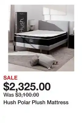 TSC Stores Hush Polar Plush Mattress offer
