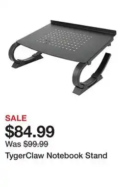 TSC Stores TygerClaw Notebook Stand offer