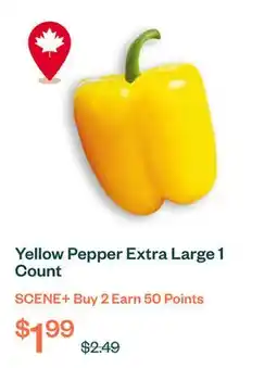 Voilà Yellow Pepper Extra Large 1 Count offer