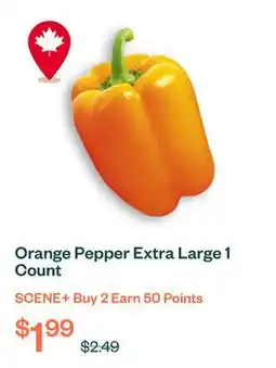 Voilà Orange Pepper Extra Large 1 Count offer