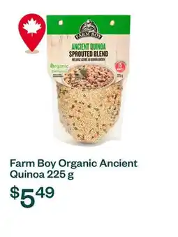 Voilà Farm Boy Organic Ancient Quinoa 225 g offer