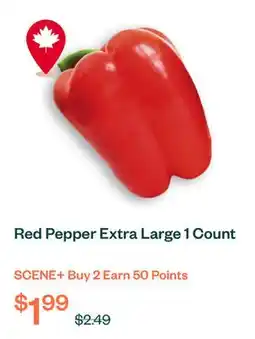 Voilà Red Pepper Extra Large 1 Count offer