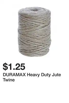 Dollarama DURAMAX Heavy Duty Jute Twine offer