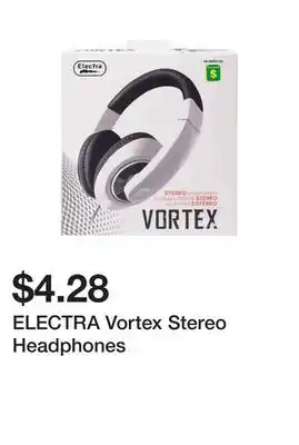 Dollarama ELECTRA Vortex Stereo Headphones offer