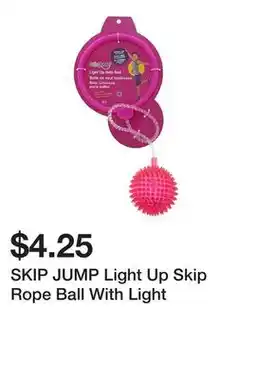 Dollarama SKIP JUMP Light Up Skip Rope Ball With Light offer