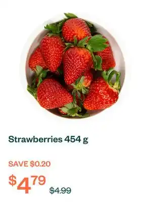 Voilà Strawberries 454 g offer