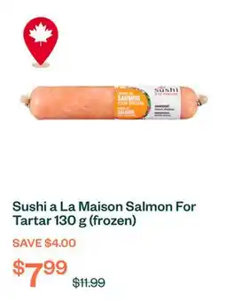 Voilà Sushi a La Maison Salmon For Tartar 130 g (frozen) offer
