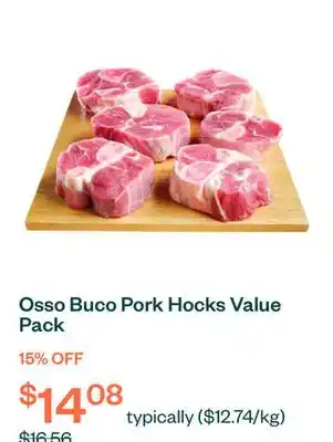 Voilà Osso Buco Pork Hocks Value Pack offer