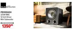 2001 Audio Video PB1000ASH 325W RMS 12 Inch Driver Mini Subwoofer offer