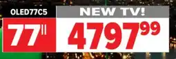 2001 Audio Video OLED77C5 LG 77 OLED evo AI C5 4K Smart TV 2025 offer