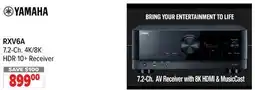 2001 Audio Video RXV6A 7.2-Ch. 4K/8K HDR 10+ Receiver offer