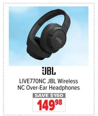 2001 Audio Video LIVE770NC JBL Wireless NC Over-Ear Headphones offer