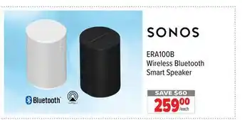 2001 Audio Video ERA100B Wireless Bluetooth Smart Speaker offer