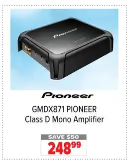 2001 Audio Video GMDX871 PIONEER Class D Mono Amplifier offer