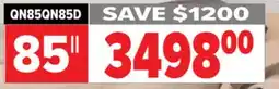 2001 Audio Video QN85QN85D SAMSUNG 85 Neo QLED 4K TV offer