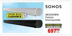 2001 Audio Video ARCG1US1B/W Premium Smart Sound Bar offer