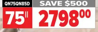 2001 Audio Video QN75QN85D 75 SAMSUNG NEO QLED 4K offer