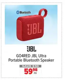 2001 Audio Video GO4RED JBL Ultra Portable Bluetooth Speaker offer