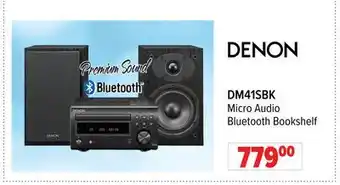 2001 Audio Video DM41SBK Micro Audio Bluetooth Bookshelf offer